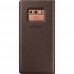 Samsung Leather Wallet Cover Brown pro N960 Galaxy Note9 (EU Blister)
